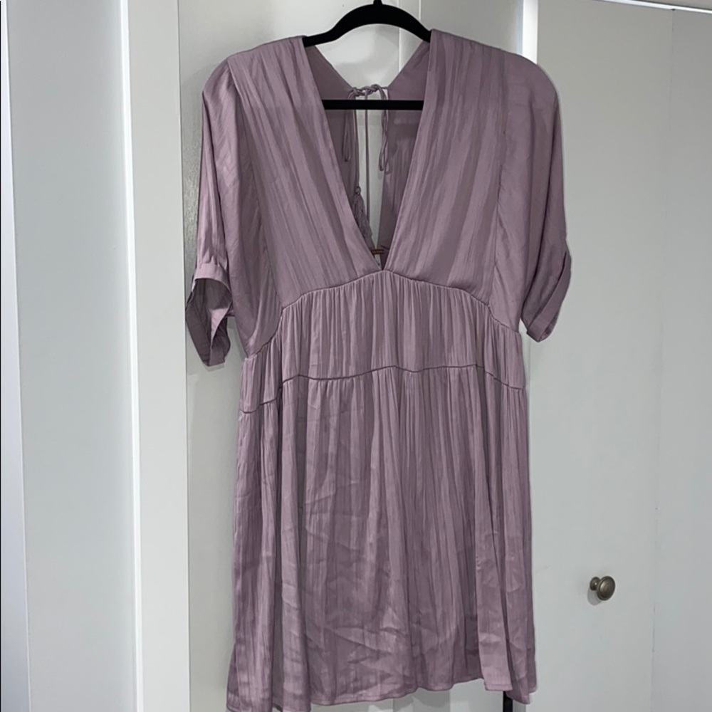 Free People Mini Pleated Dress